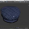 Cloth cap hat tide cap casual cap low face number low model simple model game sub-era film and television level super realistic high precision 3d model