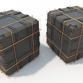 Rubik's Cube Hard Surface Mechanical Cypunk Hard Surface High Tech Industrial Parts 3d model