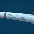 Sidewinder AIM9 Air to Air Missile With Heat Seeking Guidance System