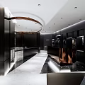 Casarte Shopping Mall Store With Modern Glass Front And Interior Product Displays