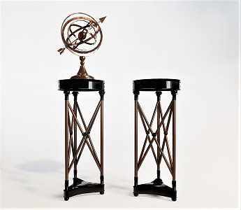 Modern Round Table Side Table Coffee Table End View Table Ornaments Decorative Table 3d model