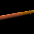 Commercial Equipment With Yellow Red Metal Rod For Industrial Applications