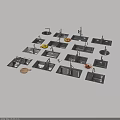 Various Styles Of Modern Kitchen Sinks With Faucets And Kitchen Accessories