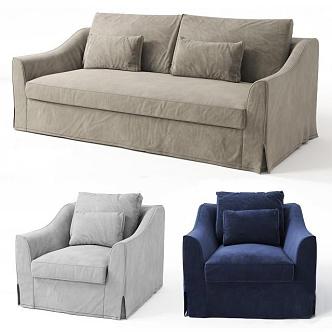 Combination sofa 3d model