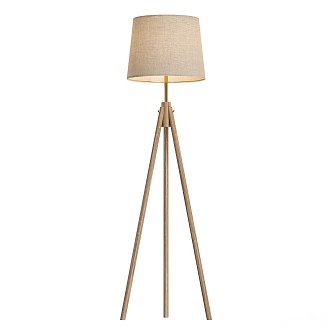 New Chinese floor lamp fabric floor lamp 3d model