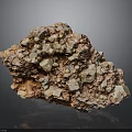 Natural Wooden Stone With Earthy Brown Texture And Rough Surface