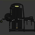 Black Home Fitness Equipment With Heavy Duty Structure And Modern Design Features