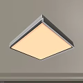 Modern Square LED Flush Mount Ceiling Light for Bright Home Indoor Lighting 3d model