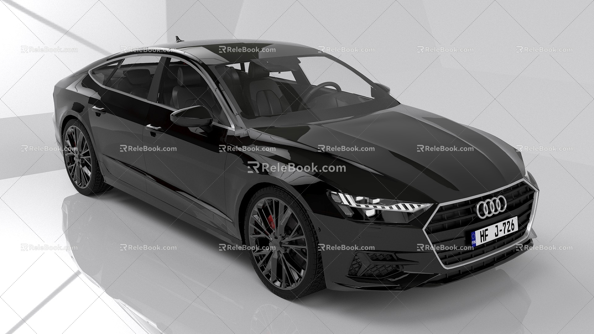 Car Audi A7 sports car luxury car sedan motor vehicle coupe 3d model