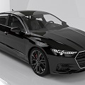 Car Audi A7 sports car luxury car sedan motor vehicle coupe 3d model