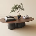 Modern coffee table 3d model