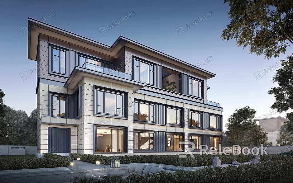 Modern single-family villa Wanda Shangshu model