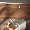 computer desk 3d model