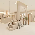 Elegant TIANMI Clothing Store Front With Modern Display And Bright Interior Lighting