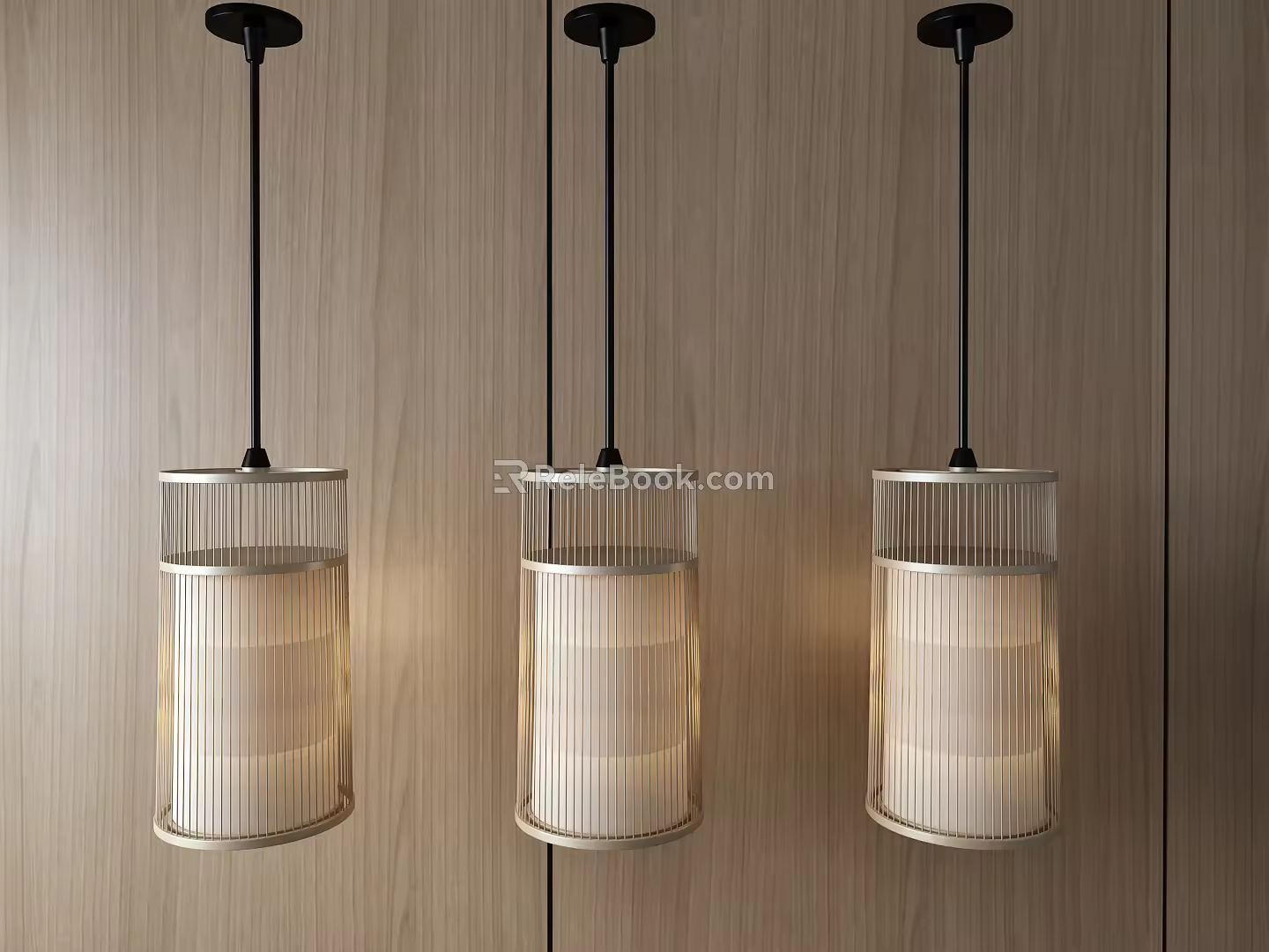 New Chinese Chandelier 3d model