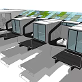 Modern Detached Villa With Modular Design Large Glass Windows And Green Roof
