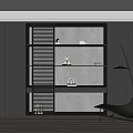Bookcase 3d model