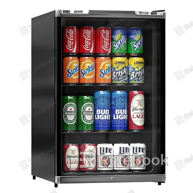 Modern Refrigerator Freezer Minibar minibar Hotel Small Freezer model