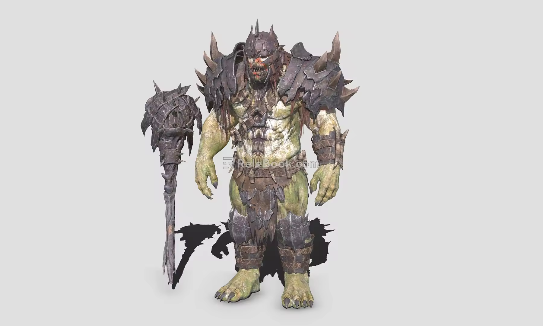 Orc Berserker Warrior 3d model