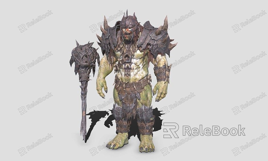 Orc Berserker Warrior model