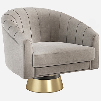 Bogarde armchair essential for home 3d model