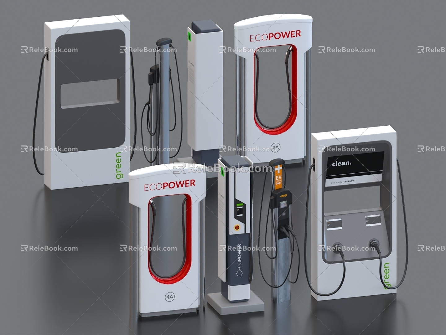 Charging Pile Charging Equipment New Energy Equipment Charging Station Gas Station model