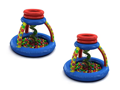 Modern Ball Pool Ocean Ball 3d model