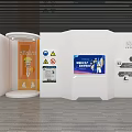 Safety Experience Hall Exhibition Area With Interactive Devices And Safety Knowledge Displays