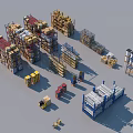 Industrial Storage Equipment With Multi tier Racks Pallet Shelves And Warehouse Systems