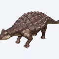 The angylosaurus 3d model