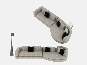 modern sofa 3d model