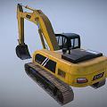 Lonking Yellow Heavy Duty Tracked Excavator Construction Functional Vehicle With Bucket
