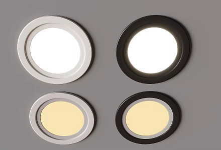 Embedded downlight spotlight embedded turn downlight spotlight 3d model
