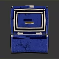 Tool Box Iron Box Multi-layer Tool Box Iron Box Iron Trunk Box Luggage Leather Box 3d model