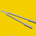 Practical Hardware Tools with Green Handles and Metal Shafts for DIY Projects