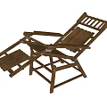 Comfortable Wooden Folding Reclining Chairs for Outdoor Patio Garden Use