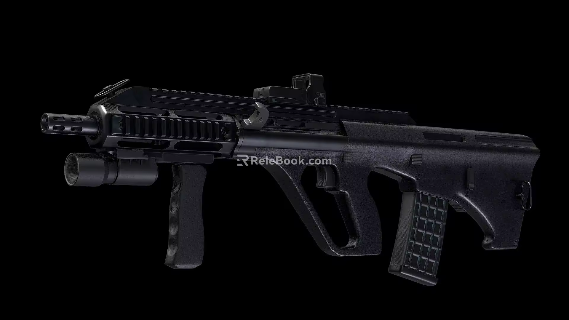 Weapons Sci-Fi Rifle 3d model