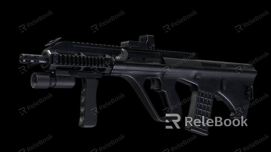 Weapons Sci-Fi Rifle model