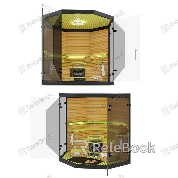 Modern Sauna Room Bathroom Sauna Room model