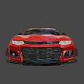 muscle car 3d model