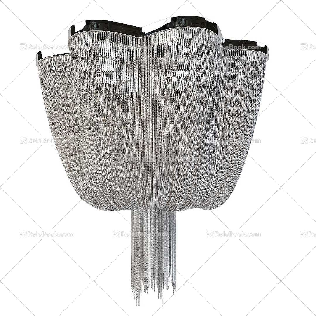 Modern ceiling lights favor Chainomatic terzani stream multivello 3d model