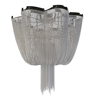 Modern ceiling lights favor Chainomatic terzani stream multivello 3d model