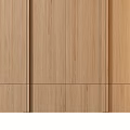 Modern Wooden Wardrobe Design With Sleek Lines And Spacious Storage Areas