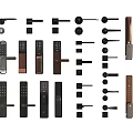 Modern Metal Door Handles With Various Designs And Color Options