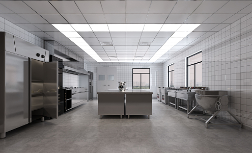 Modern Kitchen 3d model