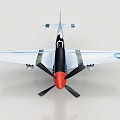 Fighter aircraft 3d model