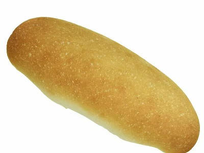 Freshly Baked Long Loaf Bread With Golden Brown Crust And Soft Texture 3d model