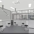 Modern Conference Room Interior Design With Long Table Chairs Marble Walls Glass Partitions And Ceiling Lights