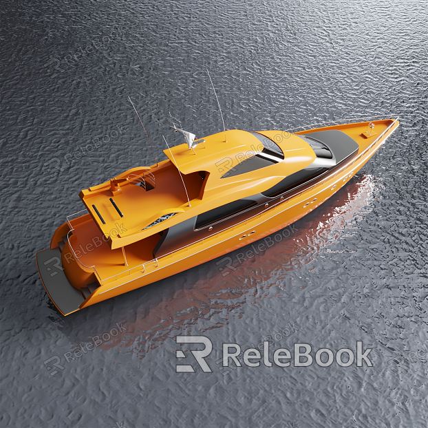 Modern Yacht Toy Yacht model