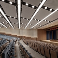 Lecture Hall Academic Lecture Hall Theater Theater Multi-function Hall 3d model